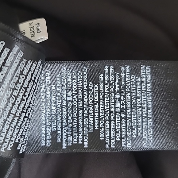 7 For All Mankind Faux Leather Straight Leg Pants, Size 31, Color Black - Picture 11 of 12